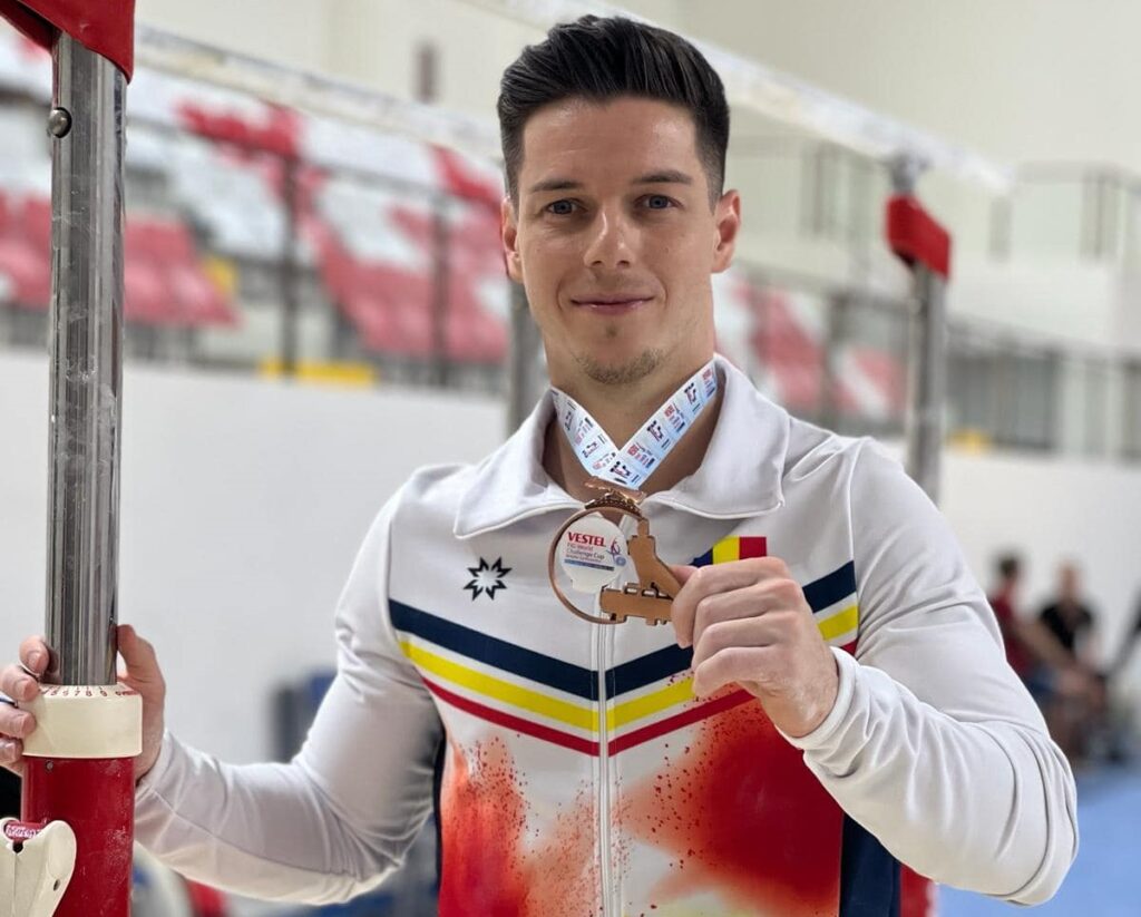 Gimnastică / Andrei Munteanu a luat bronzul la Cupa Mondială din Antalya