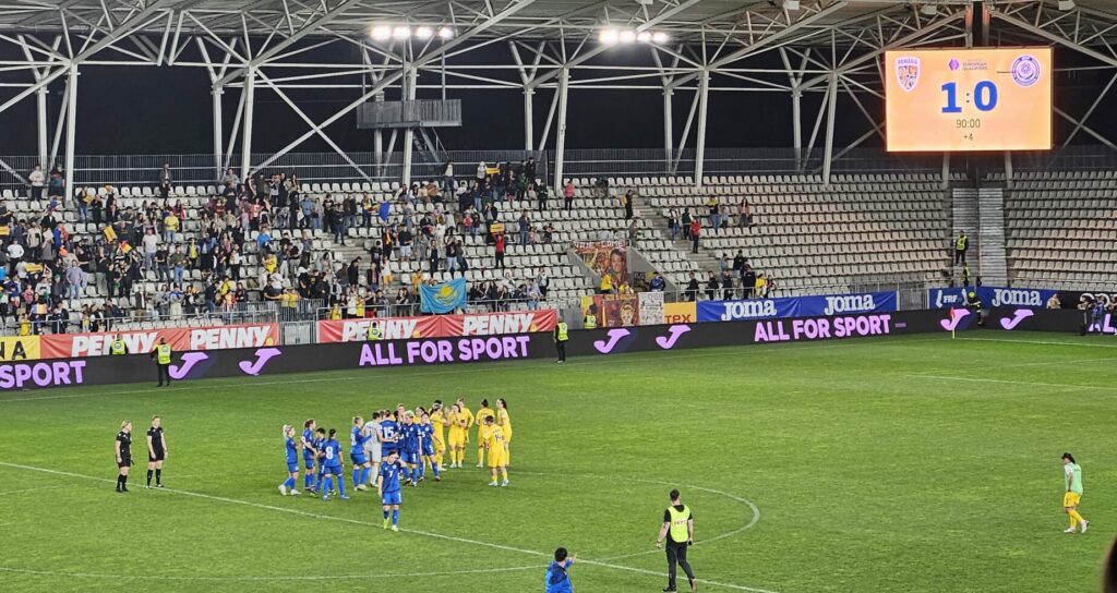 Fotbal (f) / România merge „ceas“ în preliminariile EURO 2025