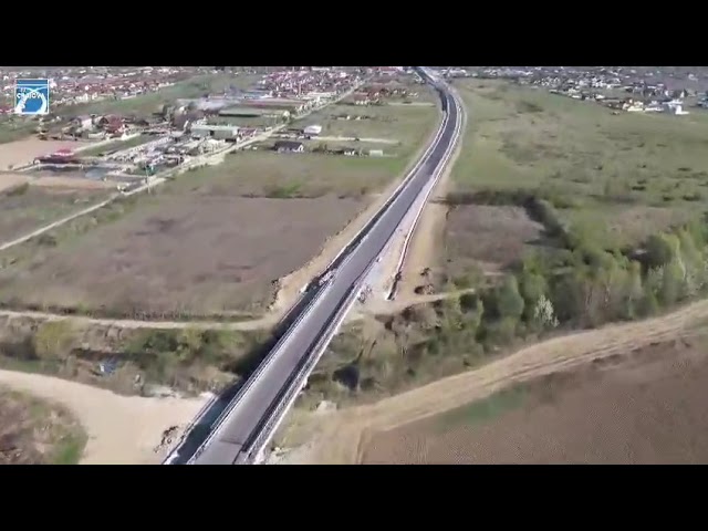 (VIDEO) Varianta Ocolitoare a orașului Târgu Jiu, gata în procent de 85%