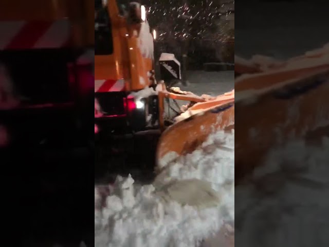 Strat de zăpadă de 15 centimetri la Rânca