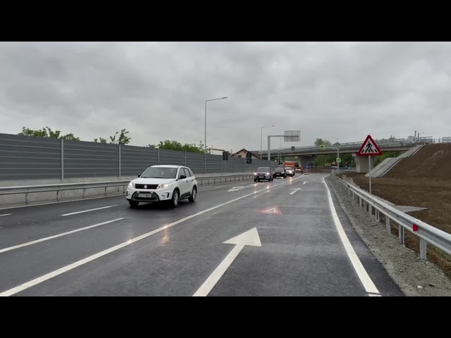 S-a deschis primul tronson din varianta ocolitoare a municipiului Târgu Jiu