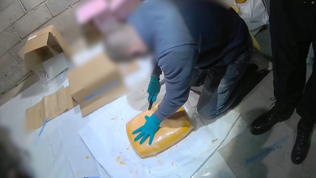 (VIDEO) Cocaină ascunsă în calupi de brânză gouda. Traficanții, condamnați la închisoare
