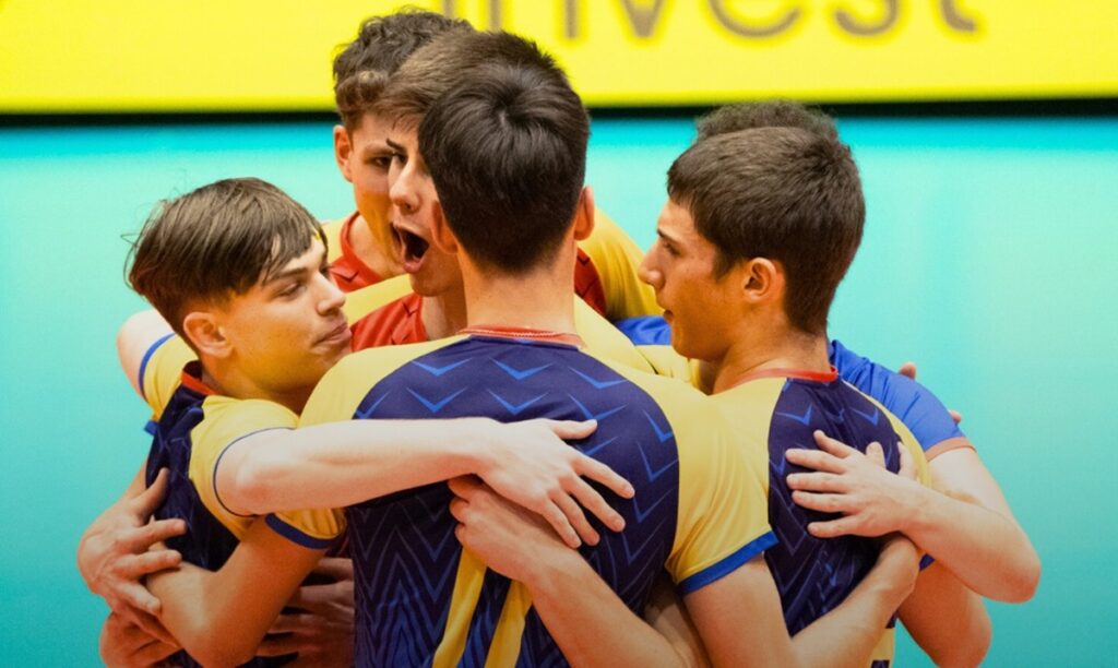 Volei (m) / România a câştigat cu Olanda, în ultimul meci din preliminariile CE U20