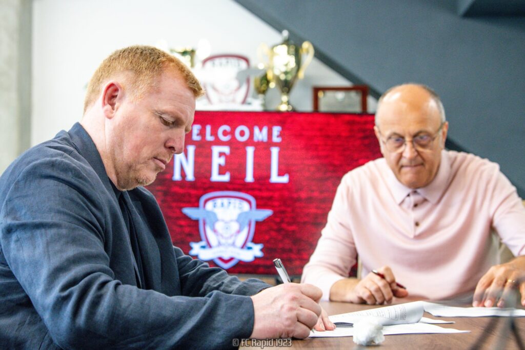 Neil Lennon a semnat cu Rapid: „Este o oportunitate pentru mine“
