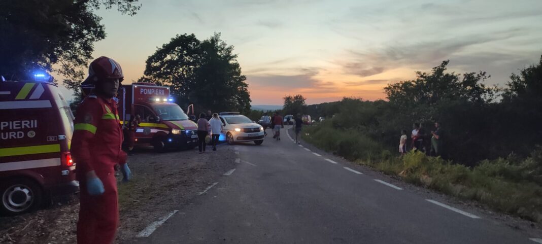 Accident grav cu un mort şi şapte răniţi. A fost activat Planul Roșu