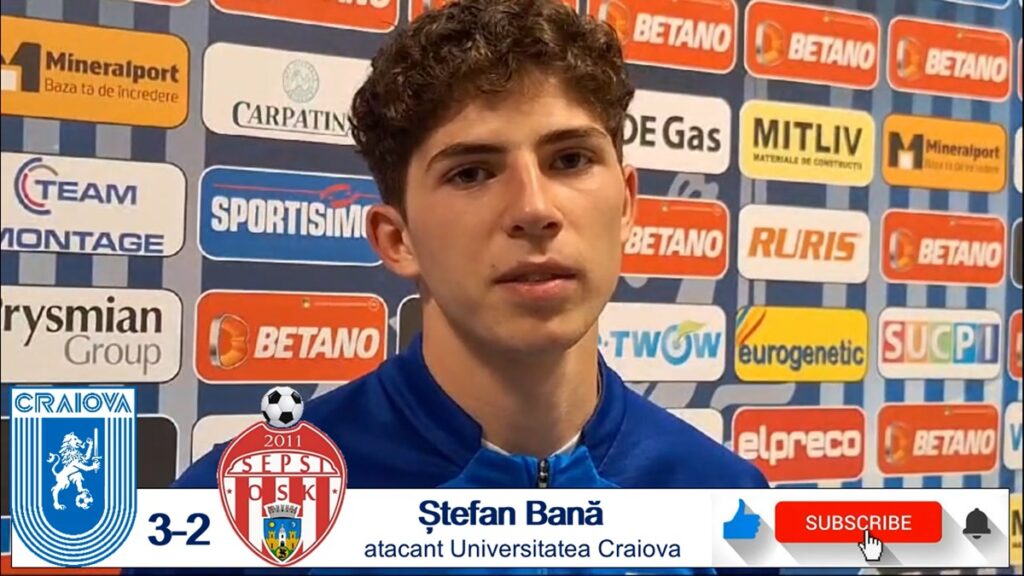 Ștefan Bană: „Mă bucur că a venit și momentul meu“