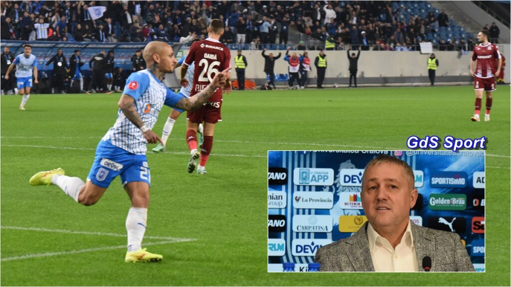 Mihai Rotaru a anunțat plecarea lui Mitriță: „Duminică va fi ultimul lui meci la Craiova!“