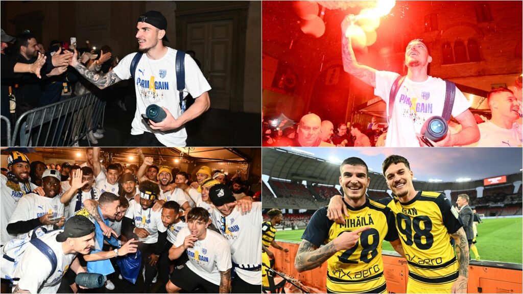 Dennis Man şi Valentin Mihăilă revin cu Parma în Serie A