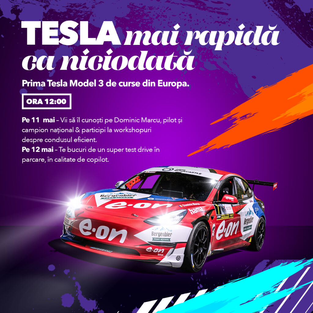 Eveniment de motorsport la Promenada: Test Drive și Workshop cu Dominic Marcu