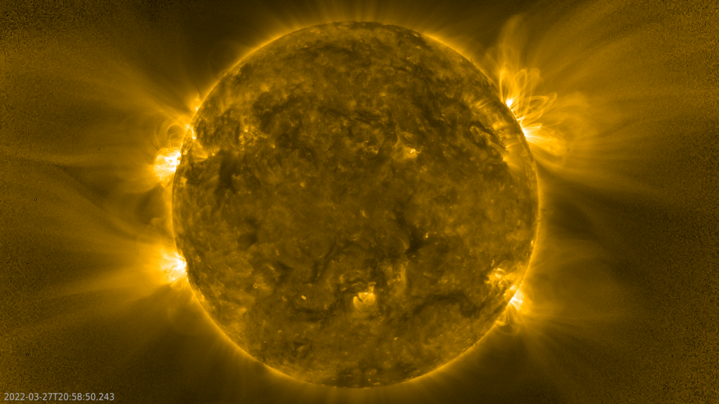 VIDEO. Cum arată o ploaie solară