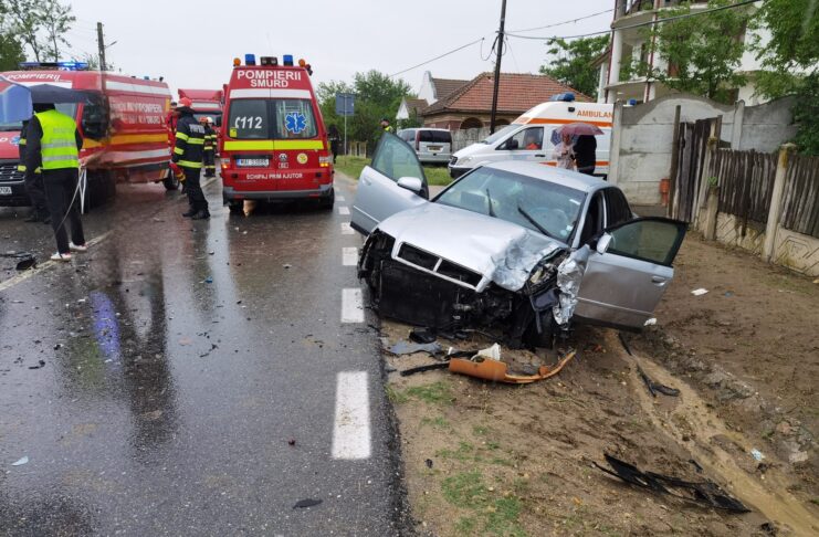 Cinci răniți și un mort în accidentul de la Sadova