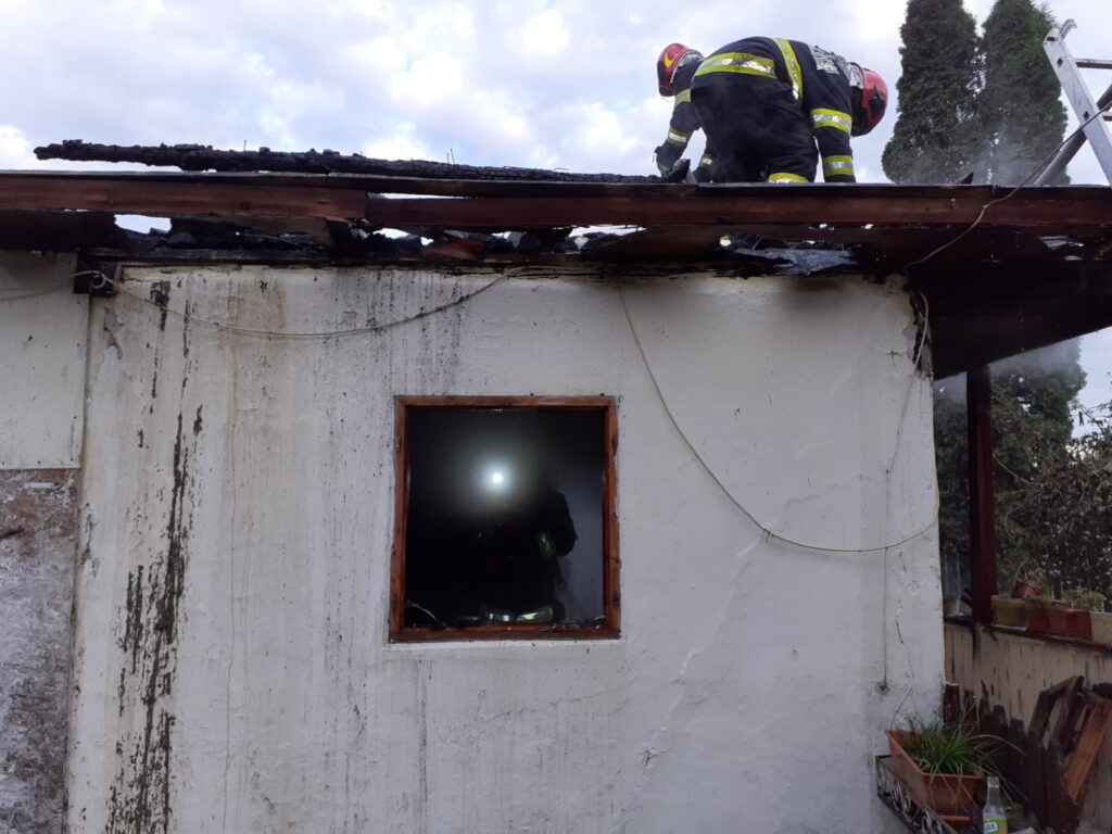 Incendiu la o gospodărie din Băile Olănești