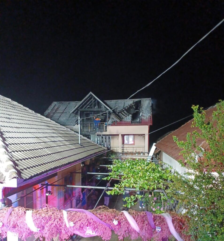 Gorj: Incendiu la o gospodărie din comuna Runcu