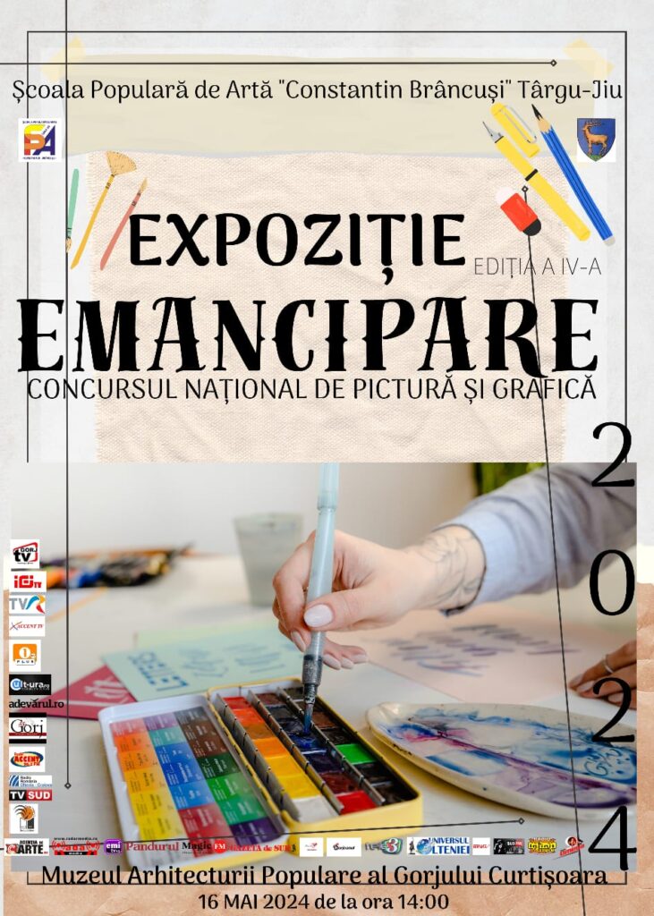 Târgu Jiu: Concurs Național de Pictură și Grafică „Emancipare”