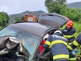 Mehedinți: Accident grav la ieșire din Orșova