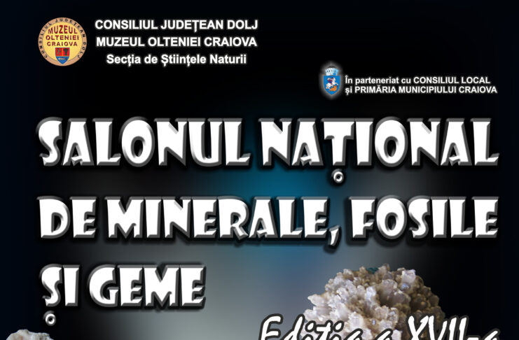 A XVII-a ediţie a Salonului Naţional de Minerale, Fosile şi Geme, la Craiova