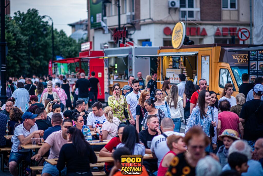 Food Truck Festival readuce savoarea în centrul Craiovei, de Zilele Oraşului