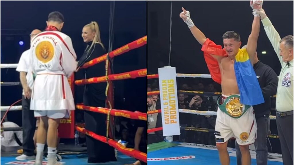 Box / Spectacol pe cinste în Bănie! Centurile WBC Latino sunt la Ronald Gavril şi Flavius Biea!