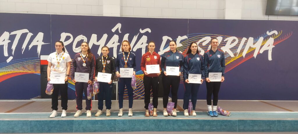 Scrimă / Emilia Corbu, noua campioană națională la floretă