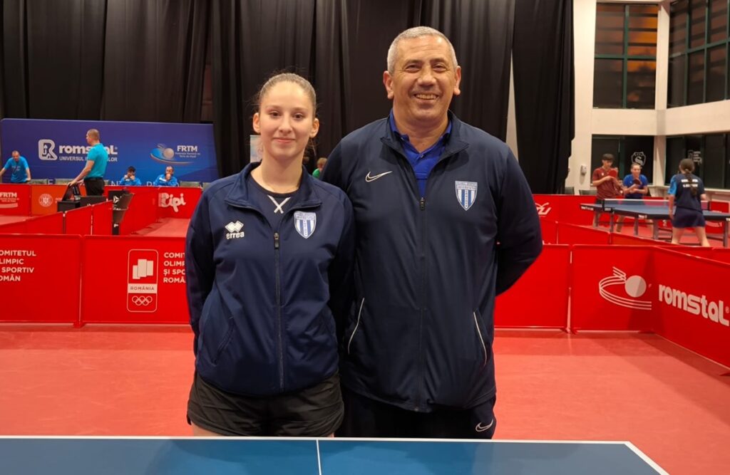 Tenis de masă / Carmina Găman a ratat in extremis medalia la CN Individual U19