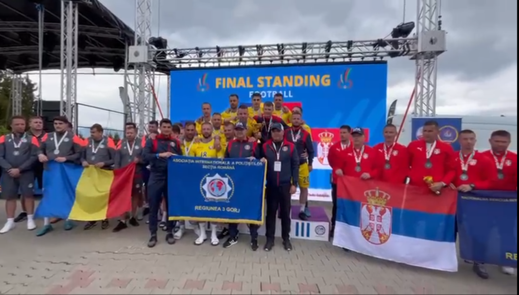 Echipa ISU Gorj, campioană mondială la fotbal