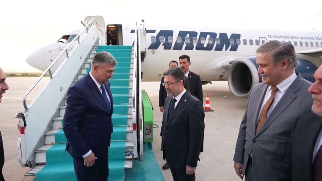 (VIDEO) Premierul Ciolacu în vizită oficială în Turcia