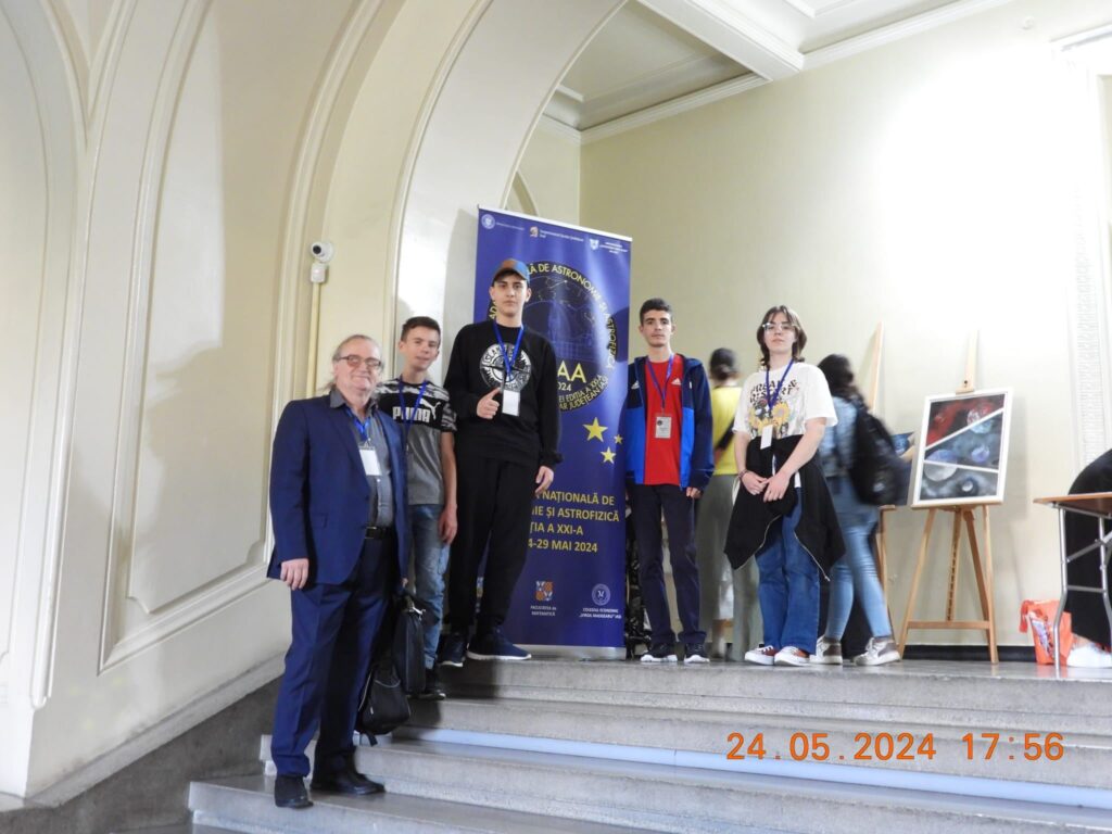 Medalii pentru olimpicii craioveni, la Olimpiada Națională de Astronomie și Astrofizică
