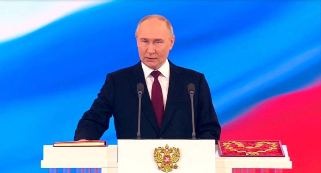 (VIDEO) Vladimir Putin și-a început al cincilea mandat de președinte al Rusiei