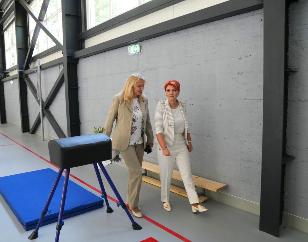 Sală nouă de sport pentru elevii Școlii Gimnaziale „Gheorghe Țițeica”