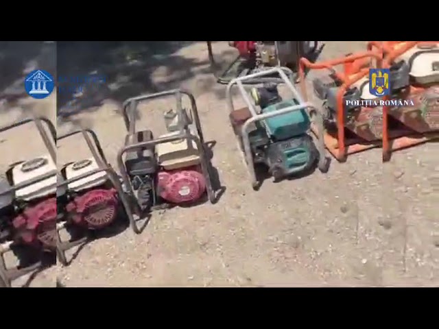 (VIDEO) Cinci tineri din Amărăștii de Jos, reținuți pentru furt