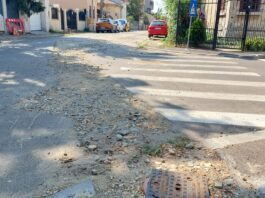 Aşa arată străzile din Craiova pe care se fac săpături pentru utilităţi şi nu mai sunt refăcute complet