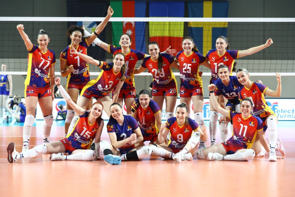 Volei (f) / Suedia, fără nicio şansă în faţa României, la Blaj