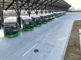 Au fost achiziționate 35 de autobuze noi, ecologice, alimentate cu gaz natural comprimat