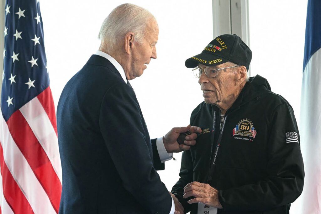 (VIDEO) Biden și Macron la cea de-a 80-a aniversare a Zilei Z
