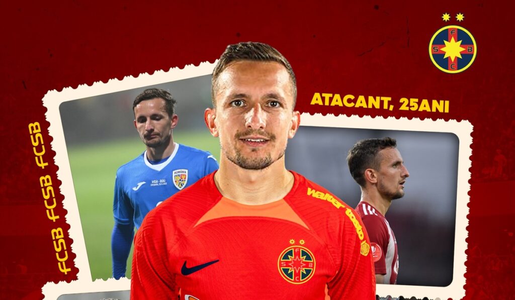 Marius Ştefănescu a fost transferat de FCSB, de la Sepsi