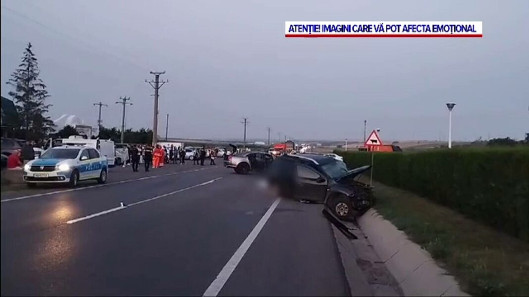Un șofer de 19 ani a murit. Mașina lui a fost lovită de o alta în care se aflau 7 oameni