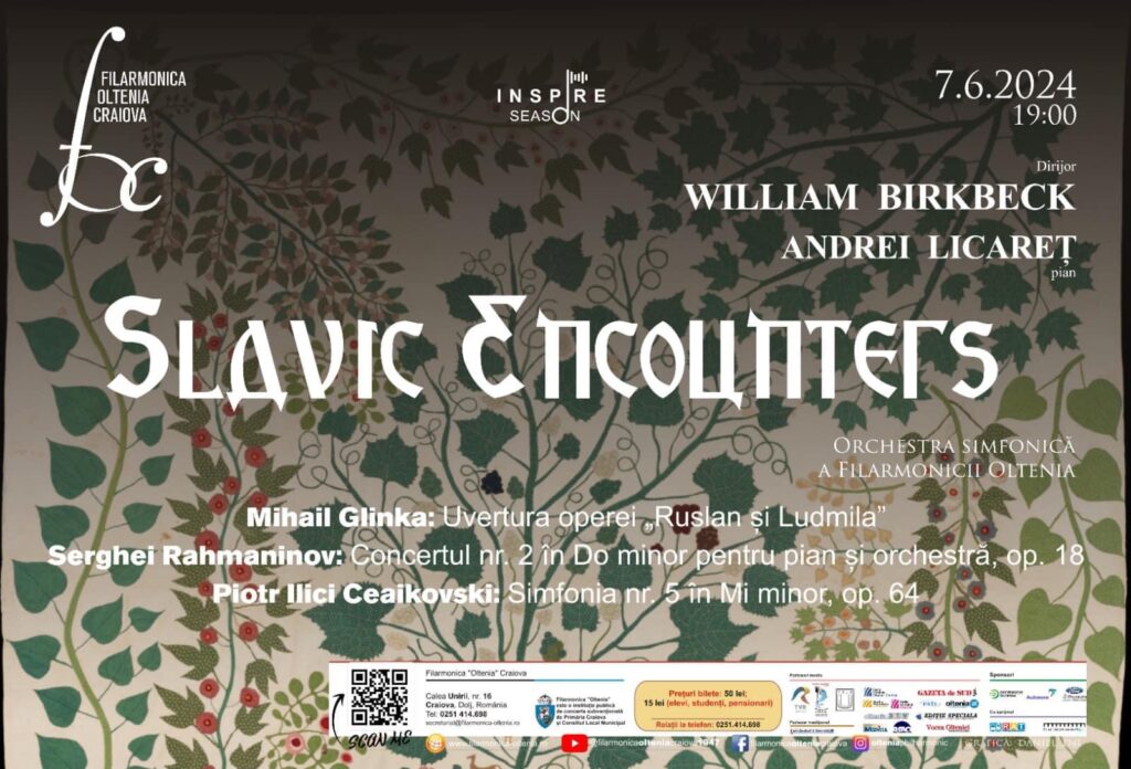 Romantism și destin la Filarmonica Oltenia Craiova