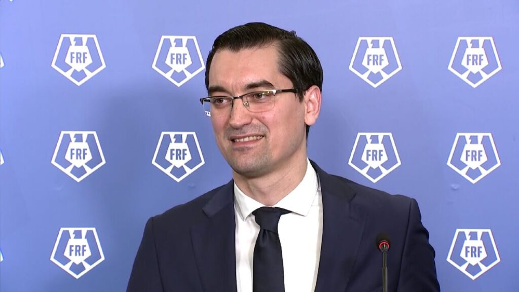 Răzvan Burleanu: „Vrem să ne consolidăm poziţia în primele 20 de echipe naţionale ale Europei“