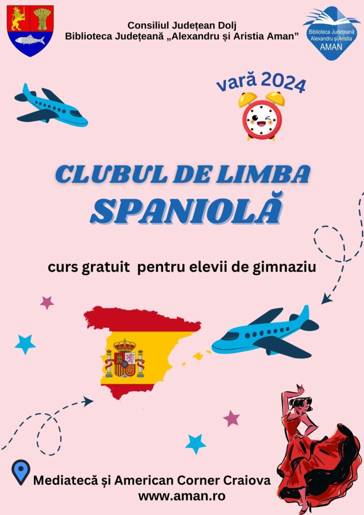 „Clubul de limba spaniolă” pe perioada verii la „Aman“