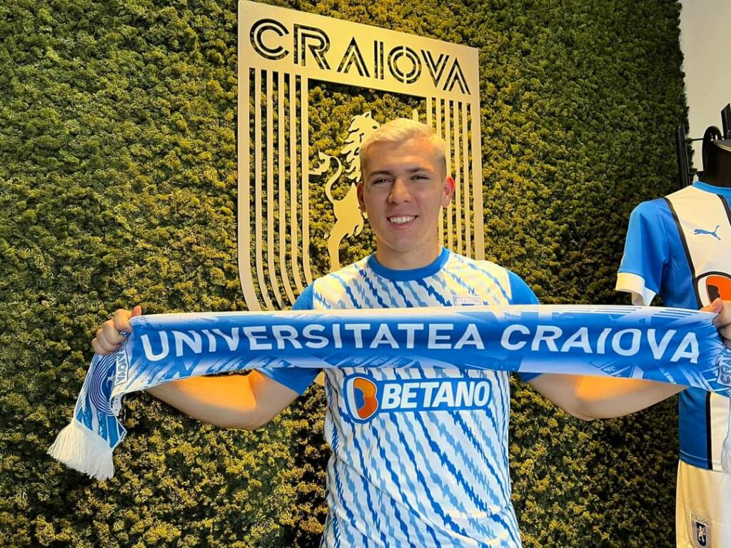 Universitatea Craiova a oficializat transferul lui Carlos Mora