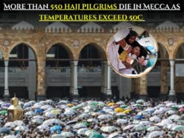 Cel puțin 550 de pelerini au murit în Mecca
