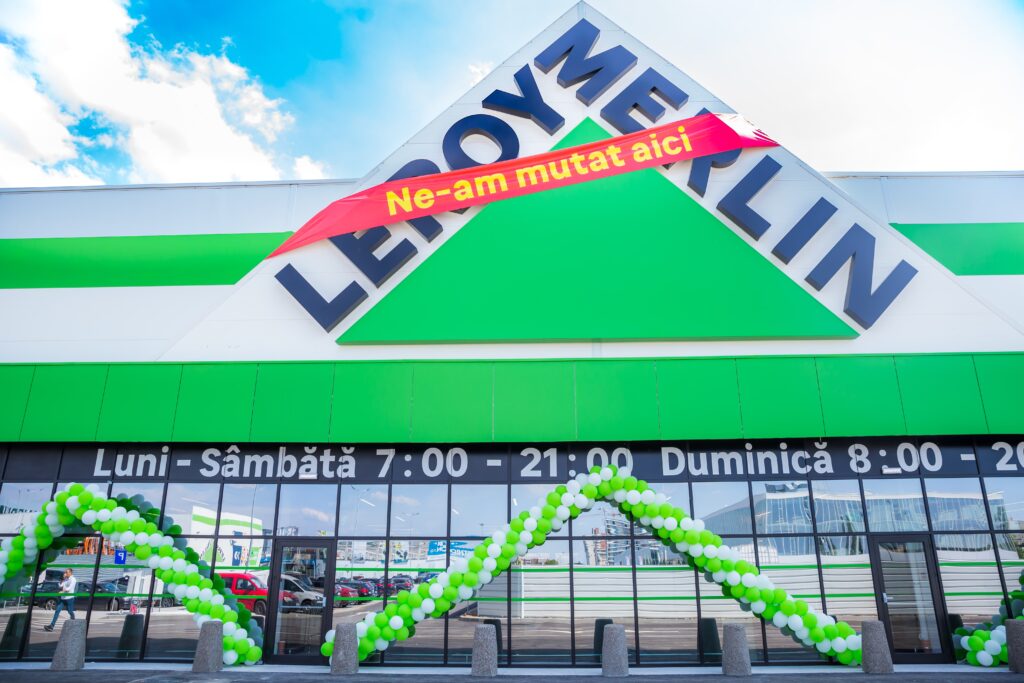Leroy Merlin a investit 2 mililioane de euro în relocarea magazinului din Electroputere Parc Craiova
