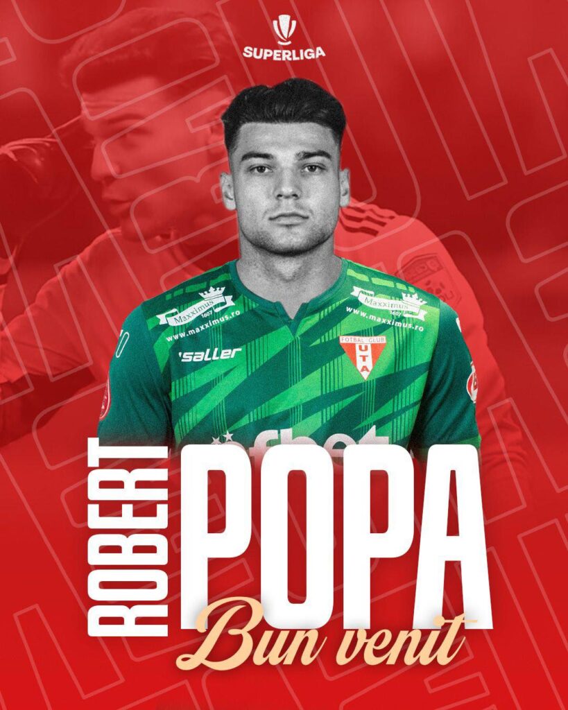 Robert Popa a plecat de la FCU Craiova, la UTA
