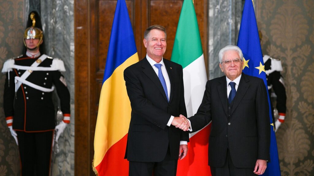 Președintele Italiei, în vizită oficială în România