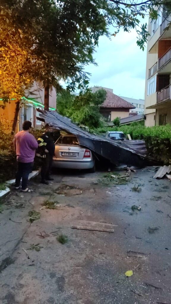 Furtuna puternică în Gorj
