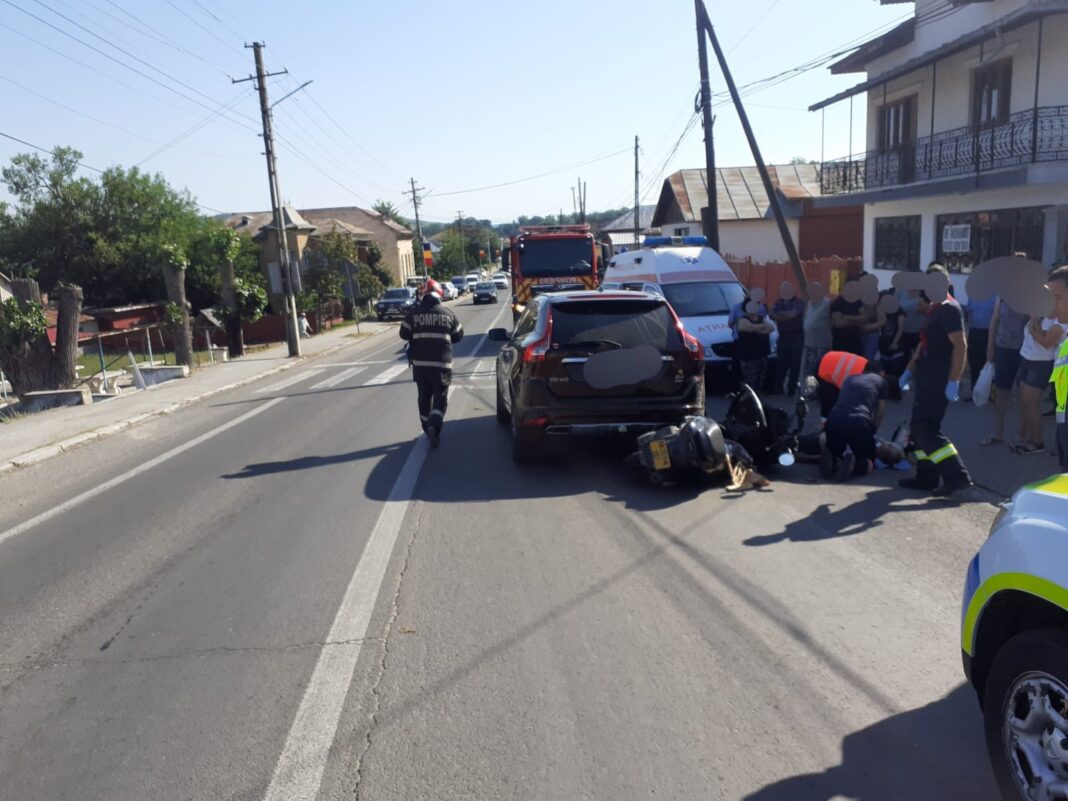 Un motociclist și-a pierdut viața