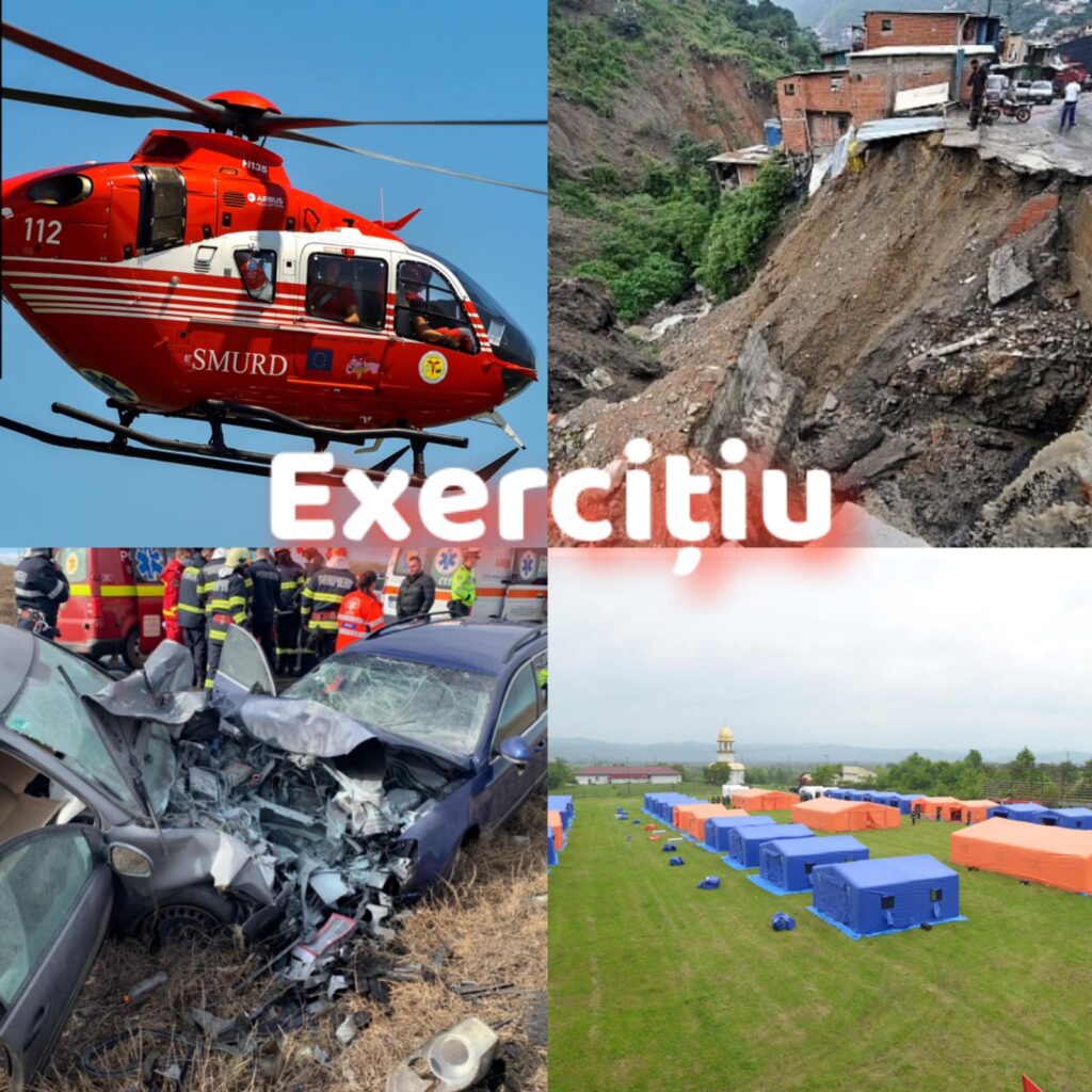 Exercițiu de pregătire la Bumbești-Pițic