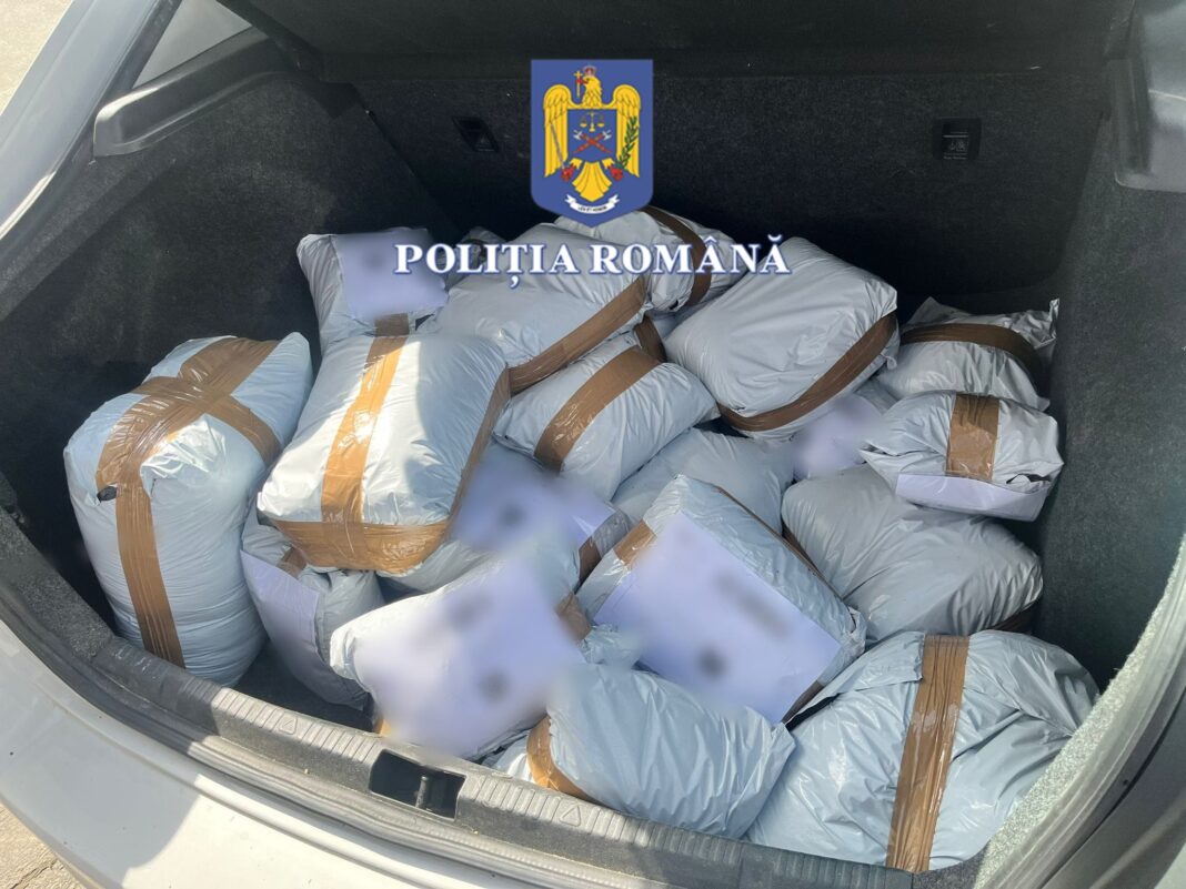 44 kg de tutun, confiscate de la o femeie din Caracal