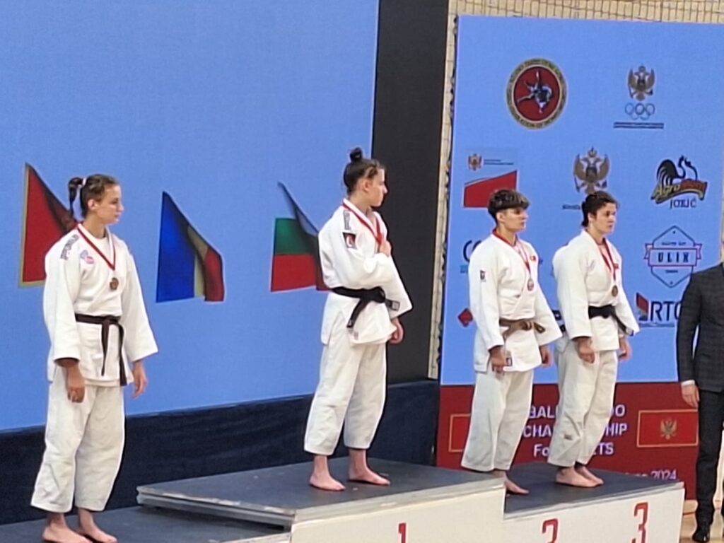 Judo / Clubul CSU Craiova, premiat cu două medalii de bronz la Balcanice