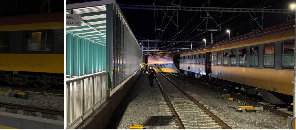Accident de tren în Cehia. Patru persoane au murit și peste 20 au fost rănite